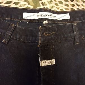 Francois Gerbaud mens vintage dark blue jeans